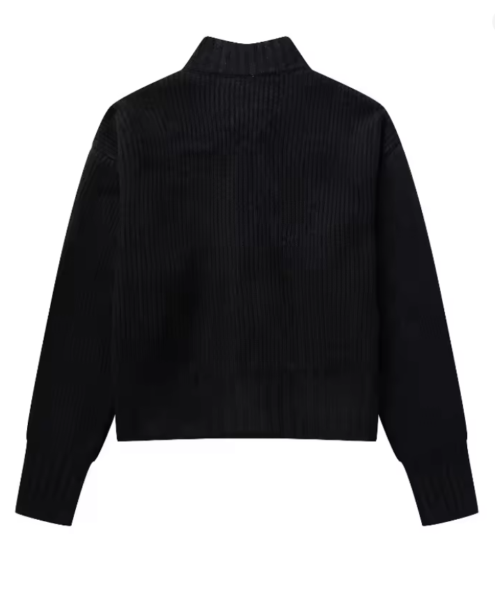 Cardigan Zipper Long Sleeve